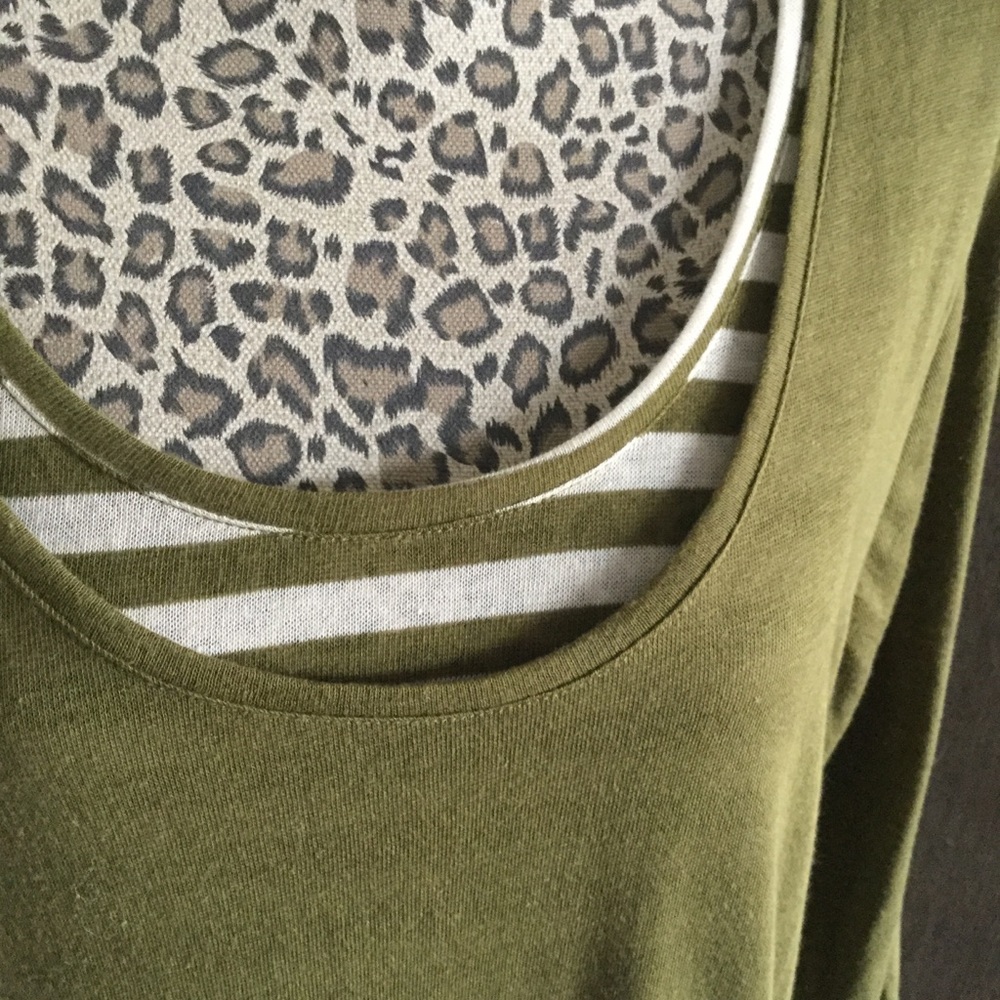 Layered Mixed Tunic - Picture 2 of 5